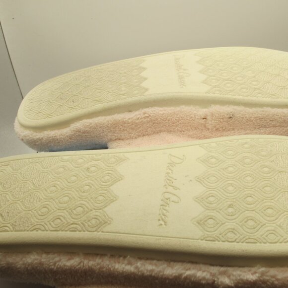 Daniel Green Addie slip-on slipper in pink 8N - Picture 6 of 14